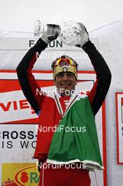 20.03.2009, Falun, Sweden (SWE): Pietro Piller Cottrer (ITA), Rossignol, Rottefella, One Way  - FIS world cup cross-country, cups, Falun (SWE). www.nordicfocus.com. © Felgenhauer/NordicFocus. Every downloaded picture is fee-liable.