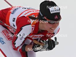 28.02.2009, Liberec, Czech Republic (CZE): Shayla Swanson (CAN), Salomon, Swix  - FIS nordic world ski championships, cross-country, mass women, Liberec (CZE). www.nordicfocus.com. © Hemmersbach/NordicFocus. Every downloaded picture is fee-liable.