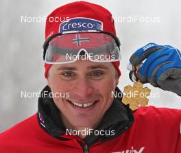 19.02.2009, Liberec, Czech Republic (CZE): Ola Vigen Hattestad (NOR), Fischer, Rottefella, Swix  - FIS nordic world ski championships, cross-country, medals, Liberec (CZE). www.nordicfocus.com. © Hemmersbach/NordicFocus. Every downloaded picture is fee-liable.