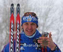 19.02.2009, Liberec, Czech Republic (CZE): Nikolay Morilov (RUS), Madshus, Rottefella, adidas  - FIS nordic world ski championships, cross-country, medals, Liberec (CZE). www.nordicfocus.com. © Hemmersbach/NordicFocus. Every downloaded picture is fee-liable.