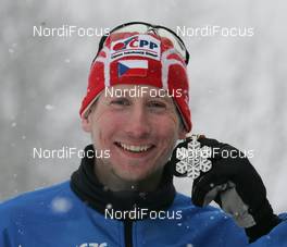 20.02.2009, Liberec, Czech Republic (CZE): Lukas Bauer (CZE), Fischer, Rottefella, Alpina, Swix, Toko, silver medal 15 km C - FIS nordic world ski championships, cross-country, medals, Liberec (CZE). www.nordicfocus.com. © Hemmersbach/NordicFocus. Every downloaded picture is fee-liable.