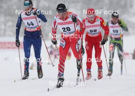 22.02.2009, Liberec, Czech Republic (CZE): group, in focus Ivan Babikov (CAN), Salomon - FIS nordic world ski championships, cross-country, pursuit men, Liberec (CZE). www.nordicfocus.com. © Hemmersbach/NordicFocus. Every downloaded picture is fee-liable.
