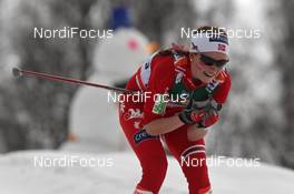 26.02.2009, Liberec, Czech Republic (CZE): Marthe Kristoffersen (NOR), Madshus, Rottefella, Swix  - FIS nordic world ski championships, cross-country, 4x5km women, Liberec (CZE). www.nordicfocus.com. © Hemmersbach/NordicFocus. Every downloaded picture is fee-liable.