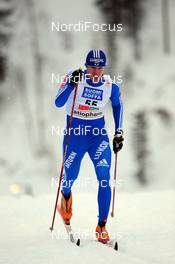 28.11.2009, Kuusamo, Finland (FIN): Alexander Panzhinskiy (RUS), Rossignol, Swix, adidas  - FIS world cup cross-country, individual sprint, Kuusamo (FIN). www.nordicfocus.com. © NordicFocus. Every downloaded picture is fee-liable.