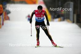 05.12.2009, Duesseldorf, Germany (GER): Manuela Henkel (GER), Fischer, Rottefella, Alpina, Swix, adidas  - FIS world cup cross-country, individual sprint, Duesseldorf. www.nordicfocus.com. © Marco Felgenhauer/NordicFocus. Every downloaded picture is fee-liable.