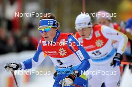 05.12.2009, Duesseldorf, Germany (GER): Kirsi Peraelae (FIN), Fischer, Rottefella  - FIS world cup cross-country, individual sprint, Duesseldorf. www.nordicfocus.com. © Marco Felgenhauer/NordicFocus. Every downloaded picture is fee-liable.