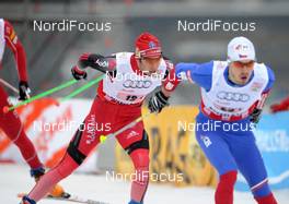 06.12.2009, Duesseldorf, Germany (GER): Eligius Tambornino (SUI), Madshus, Rottefella, Alpina, KV+, adidas  - FIS world cup cross-country, team sprint, Duesseldorf. www.nordicfocus.com. © Felgenhauer/NordicFocus. Every downloaded picture is fee-liable.