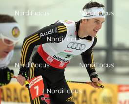 06.12.2009, Duesseldorf, Germany (GER): Josef Wenzl (GER), Fischer  - FIS world cup cross-country, team sprint, Duesseldorf. www.nordicfocus.com. © Felgenhauer/NordicFocus. Every downloaded picture is fee-liable.