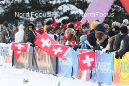 12.12.2009, Davos, Switzerland (SUI): feature, spectators - FIS world cup cross-country, 10km women, Davos (SUI). www.nordicfocus.com. © Hemmersbach/NordicFocus. Every downloaded picture is fee-liable.