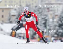 12.12.2009, Davos, Switzerland (SUI): Sara Svendsen (NOR), Madshus - FIS world cup cross-country, 10km women, Davos (SUI). www.nordicfocus.com. © Hemmersbach/NordicFocus. Every downloaded picture is fee-liable.