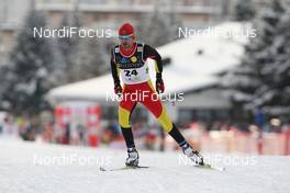 12.12.2009, Davos, Switzerland (SUI): Diego Ruiz (ESP), Fischer, Salomon  - FIS world cup cross-country, 15km men, Davos (SUI). www.nordicfocus.com. © Hemmersbach/NordicFocus. Every downloaded picture is fee-liable.
