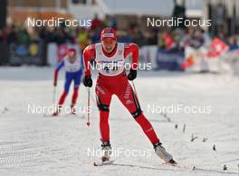 13.12.2009, Davos, Switzerland (SUI): Laurence Rochat (SUI), Rossignol, Rottefella, Exel, adidas  - FIS world cup cross-country, individual sprint, Davos (SUI). www.nordicfocus.com. © Hemmersbach/NordicFocus. Every downloaded picture is fee-liable.