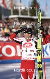 07.02.2009, Seefeld, Austria (AUT): Mario Stecher (AUT), Fischer, Rottefella - FIS world cup nordic combined, individual gundersen HS100/10km, Seefeld (AUT). www.nordicfocus.com. © Furtner/NordicFocus. Every downloaded picture is fee-liable.