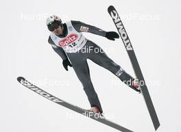 06.02.2009, Seefeld, Austria (AUT): Giuseppe Michielli (ITA), Fischer - FIS world cup nordic combined, provisional competition round ski jumping, Seefeld (AUT). www.nordicfocus.com. © Furtner/NordicFocus. Every downloaded picture is fee-liable.