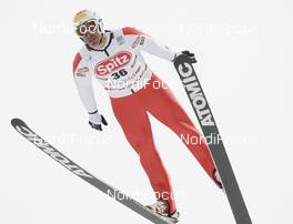 06.02.2009, Seefeld, Austria (AUT): Christoph Bieler (AUT), Atomic, Leki - FIS world cup nordic combined, provisional competition round ski jumping, Seefeld (AUT). www.nordicfocus.com. © Furtner/NordicFocus. Every downloaded picture is fee-liable.