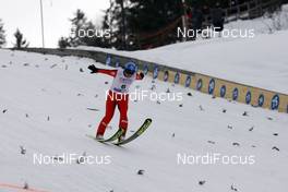 15.03.2009, Vikersund, Norway (NOR): Lukas Runggaldier (ITA), Fischer  - FIS world cup nordic combined, individual gundersen HS117/10km, Vikersund (NOR). www.nordicfocus.com. © Felgenhauer/NordicFocus. Every downloaded picture is fee-liable.