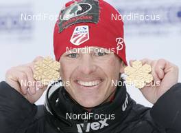 22.02.2009, Liberec, Czech Republic (CZE): Todd Lodwick (USA), Atomic, Swix - FIS nordic world ski championships, nordic combined, medals, Liberec (CZE). www.nordicfocus.com. © Furtner/NordicFocus. Every downloaded picture is fee-liable.