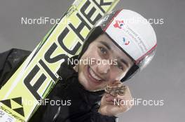 20.02.2009, Liberec, Czech Republic (CZE): Jason Lamy-Chappuis (FRA), bronze medal - FIS nordic world ski championships, nordic combined, medals, Liberec (CZE). www.nordicfocus.com. © Furtner/NordicFocus. Every downloaded picture is fee-liable.