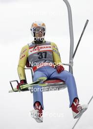 21.02.2009, Liberec, Czech Republic (CZE): Maxime Laheurte (FRA), Fischer, Rottefella - FIS nordic world ski championships, nordic combined, training, Liberec (CZE). www.nordicfocus.com. © Furtner/NordicFocus. Every downloaded picture is fee-liable.
