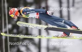 29.11.2009, Kuusamo, Finland (FIN): Eric Frenzel (GER), Fischer, Salomon, adidas  - FIS world cup nordic combined, individual gundersen HS142/10km, Kuusamo (FIN). www.nordicfocus.com. © NordicFocus. Every downloaded picture is fee-liable.