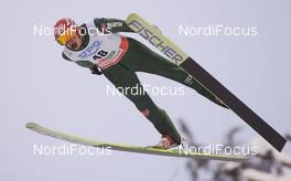 27.11.2009, Kuusamo, Finland (FIN): Eric Frenzel (GER), Fischer, Salomon, adidas - FIS world cup nordic combined, provisional round, Kuusamo (FIN). www.nordicfocus.com. © NordicFocus. Every downloaded picture is fee-liable.