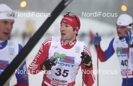 06.12.2009, Lillehammer, Norway (NOR): Ronny Heer (SUI), Fischer, Salomon, adidas  - FIS world cup nordic combined, individual gundersen HS138/10km, Lillehammer (NOR). www.nordicfocus.com. © Domanski/NordicFocus. Every downloaded picture is fee-liable.