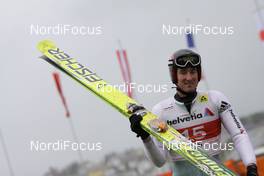 10.10.2009, Einsiedeln, Switzerland (SUI): Michael Hollenstein (SUI), Fischer, Salomon, adidas- Swiss National Championships 2009, Nordic Combined, Einsiedeln (SUI). www.nordicfocus.com. © NordicFocus. Every downloaded picture is fee-liable.