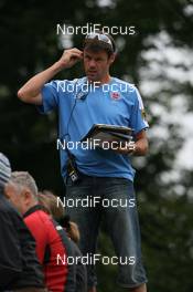 08.08.2009, Hinterzarten (GER): Hermann Weinbuch (GER), head coach team Germany - FIS Summer Grand Prix 2009, nordic combined, Hinterzarten (GER). www.nordicfocus.com. © Manzoni/NordicFocus. Every downloaded picture is fee-liable.