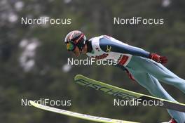 08.08.2009, Hinterzarten (GER): Akito Watabe (JPN), Fischer, Rottefella - FIS Summer Grand Prix 2009, nordic combined, Hinterzarten (GER). www.nordicfocus.com. © Manzoni/NordicFocus. Every downloaded picture is fee-liable.