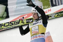 04.01.2009, Innsbruck, Austria (AUT): Simon Ammann (SUI), Fischer, adidas - FIS world cup ski jumping, four hills tournament, individual HS130, Innsbruck (AUT). www.nordicfocus.com. © Furtner/NordicFocus. Every downloaded picture is fee-liable.