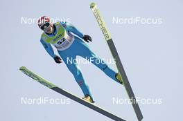 03.01.2009, Innsbruck, Austria (AUT): .Michael Uhrmann (GER), Fischer - FIS world cup ski jumping, four hills tournament, individual HS130, Innsbruck (AUT). www.nordicfocus.com. © Furtner/NordicFocus. Every downloaded picture is fee-liable
