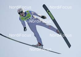 03.01.2009, Innsbruck, Austria (AUT): Johan Remen Evensen (NOR), Elan - FIS world cup ski jumping, four hills tournament, individual HS130, Innsbruck (AUT). www.nordicfocus.com. © Furtner/NordicFocus. Every downloaded picture is fee-liable.