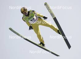 03.01.2009, Innsbruck, Austria (AUT): Noiraki Kasai (JPN), Fischer - FIS world cup ski jumping, four hills tournament, individual HS130, Innsbruck (AUT). www.nordicfocus.com. © Furtner/NordicFocus. Every downloaded picture is fee-liable.