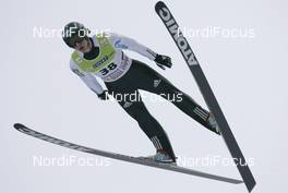 03.01.2009, Innsbruck, Austria (AUT): Dennis Kornilov (RUS) - FIS world cup ski jumping, four hills tournament, individual HS130, Innsbruck (AUT). www.nordicfocus.com. © Furtner/NordicFocus. Every downloaded picture is fee-liable.