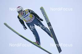 03.01.2009, Innsbruck, Austria (AUT): Simon Ammann (SUI), Fischer, adidas - FIS world cup ski jumping, four hills tournament, individual HS130, Innsbruck (AUT). www.nordicfocus.com. © Furtner/NordicFocus. Every downloaded picture is fee-liable.