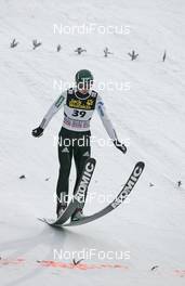 05.01.2009, Bischofshofen, Austria (AUT): Dennis Kornilov (RUS) - FIS world cup ski jumping, four hills tournament, Qualification individual HS140, Bischofshofen (AUT). www.nordicfocus.com. © Furtner/NordicFocus. Every downloaded picture is fee-liable.