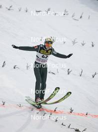 05.01.2009, Bischofshofen, Austria (AUT): Ville Larinto (FIN), Fischer - FIS world cup ski jumping, four hills tournament, Qualification individual HS140, Bischofshofen (AUT). www.nordicfocus.com. © Furtner/NordicFocus. Every downloaded picture is fee-liable.