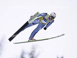 11.01.2009, Bad Mitterndorf, Austria (AUT): Simon Ammann (SUI), Fischer, adidas - FIS world cup ski jumping, individual HS200, Bad Mitterndorf (AUT). www.nordicfocus.com. © Furtner/NordicFocus. Every downloaded picture is fee-liable.