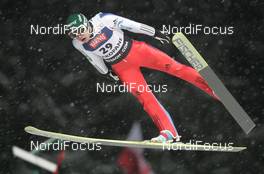 16.01.2009, Zakopane, Poland (POL): Pavel Karelin (RUS), Fischer  - FIS world cup ski jumping, individual HS134, Zakopane (POL). www.nordicfocus.com. © Domanski/NordicFocus. Every downloaded picture is fee-liable.
