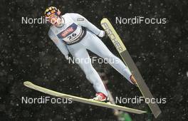 16.01.2009, Zakopane, Poland (POL): Jussi Hautamaeki (FIN), Fischer  - FIS world cup ski jumping, individual HS134, Zakopane (POL). www.nordicfocus.com. © Domanski/NordicFocus. Every downloaded picture is fee-liable.