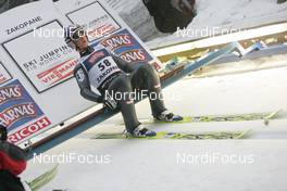 15.01.2009, Zakopane, Poland (POL): Gregor Schlierenzauer (AUT), Fischer  - FIS world cup ski jumping, training, Zakopane (POL). www.nordicfocus.com. © Domanski/NordicFocus. Every downloaded picture is fee-liable.
