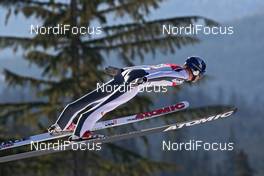 23.01.2009, Vancouver, Canada (CAN): Thomas Morgenstern (AUT)  - FIS world cup ski jumping, training / qualification Vancouver (CAN). www.nordicfocus.com. © Hemmersbach/NordicFocus. Every downloaded picture is fee-liable.