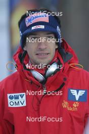 11.02.2009, Klingenthal, Germany (GER): Andreas Kofler (AUT), Fischer - FIS world cup ski jumping, individual HS140, Klingenthal (GER). www.nordicfocus.com. © Lange/NordicFocus. Every downloaded picture is fee-liable.