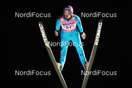 11.02.2009, Klingenthal, Germany (GER): Martin Schmitt (GER), Atomic - FIS world cup ski jumping, individual HS140, Klingenthal (GER). www.nordicfocus.com. © Lange/NordicFocus. Every downloaded picture is fee-liable.