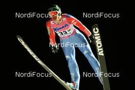 11.02.2009, Klingenthal, Germany (GER): Ilja Rosliakov (RUS), Atomic  - FIS world cup ski jumping, individual HS140, Klingenthal (GER). www.nordicfocus.com. © Lange/NordicFocus. Every downloaded picture is fee-liable.