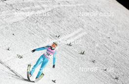 11.02.2009, Klingenthal, Germany (GER): Ville Larinto (FIN), Fischer  - FIS world cup ski jumping, individual HS140, Klingenthal (GER). www.nordicfocus.com. © Domanski/NordicFocus. Every downloaded picture is fee-liable.