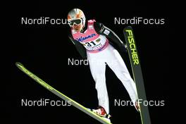 11.02.2009, Klingenthal, Germany (GER): Shohhei Tochimoto (JPN), Fischer - FIS world cup ski jumping, individual HS140, Klingenthal (GER). www.nordicfocus.com. © Lange/NordicFocus. Every downloaded picture is fee-liable.
