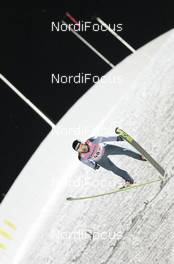 11.02.2009, Klingenthal, Germany (GER): Emmanuel Chedal (FRA), Fischer  - FIS world cup ski jumping, individual HS140, Klingenthal (GER). www.nordicfocus.com. © Domanski/NordicFocus. Every downloaded picture is fee-liable.