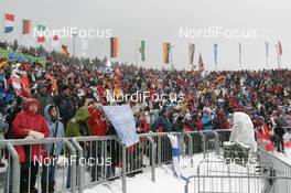 11.02.2009, Klingenthal, Germany (GER): Fans - FIS world cup ski jumping, individual HS140, Klingenthal (GER). www.nordicfocus.com. © Lange/NordicFocus. Every downloaded picture is fee-liable.
