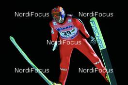 11.02.2009, Klingenthal, Germany (GER): Roar Ljoekelsoey (NOR), Fischer - FIS world cup ski jumping, individual HS140, Klingenthal (GER). www.nordicfocus.com. © Lange/NordicFocus. Every downloaded picture is fee-liable.